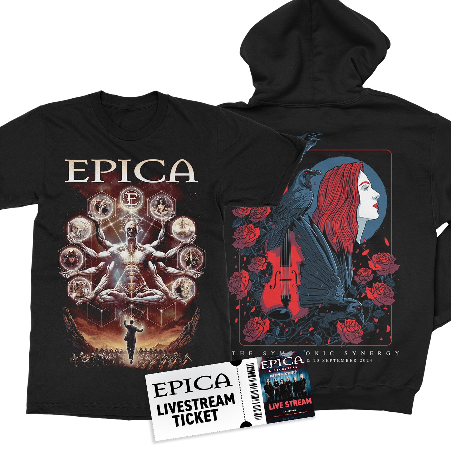 Live Stream Ticket/Hoodie/Tee Bundle