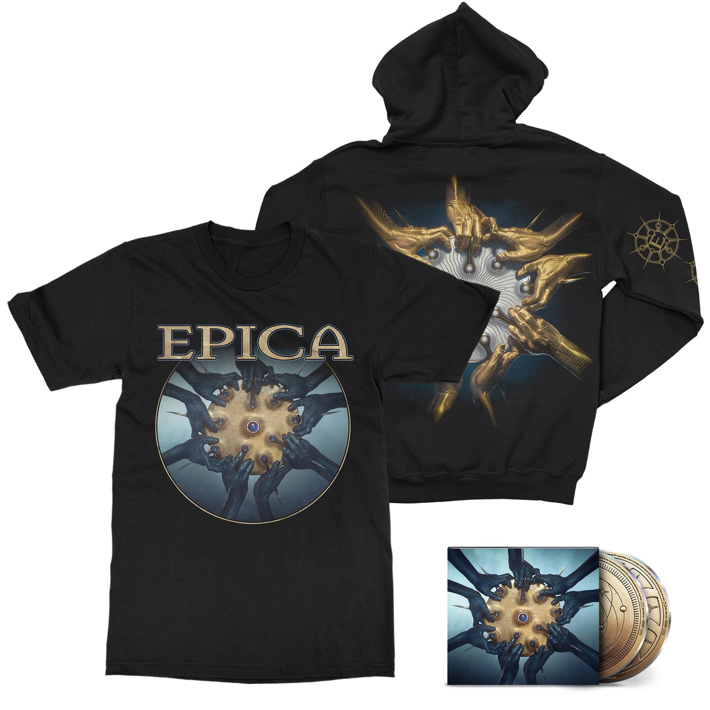 ASPIRAL TEE/ZIP-UP/DIGIPAK BUNDLE